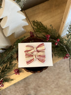 Peppermint Stick Bow