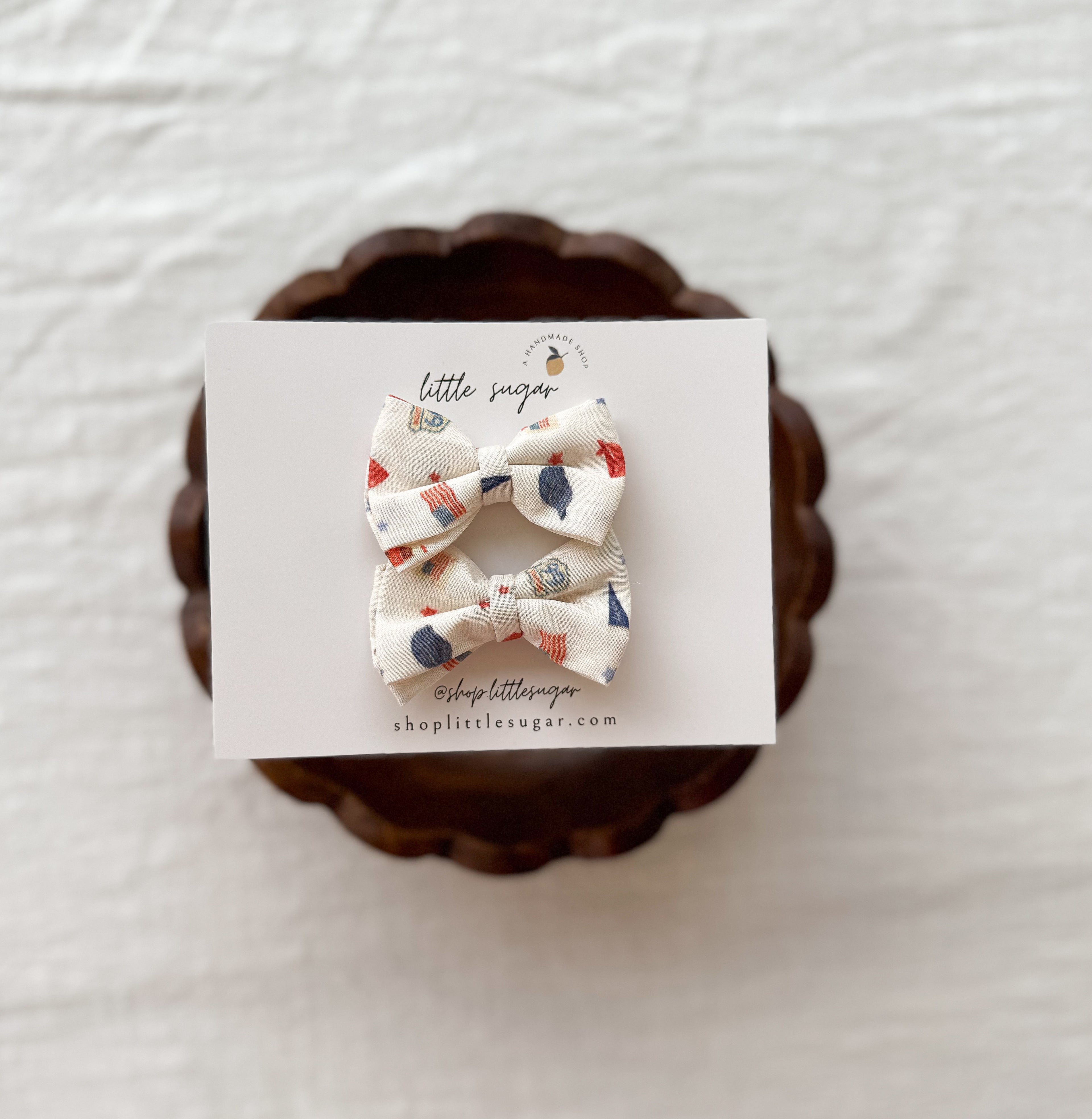 Freedom & Fizz Sprouts Bow