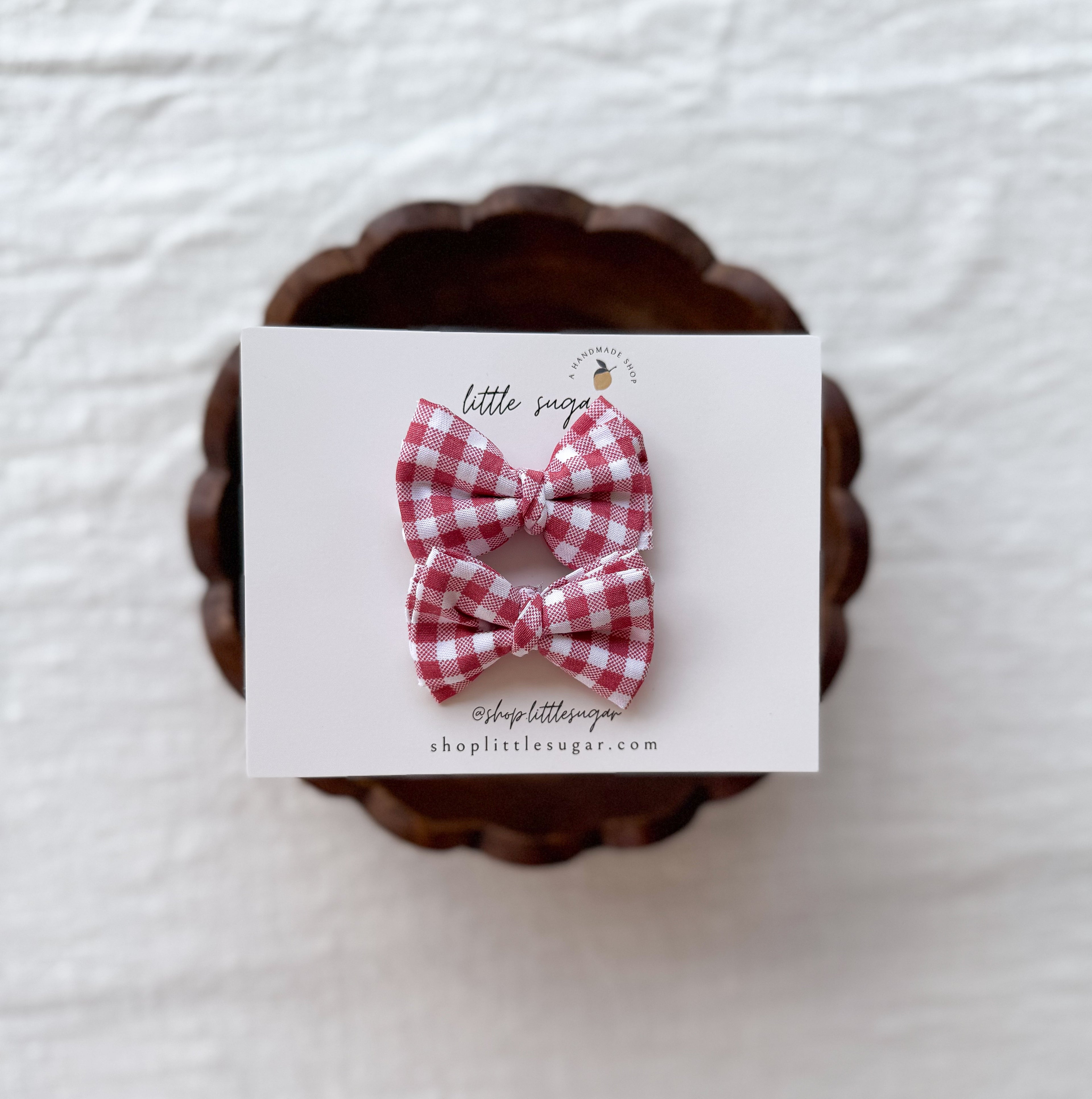Cherry Pie Sprouts Bow