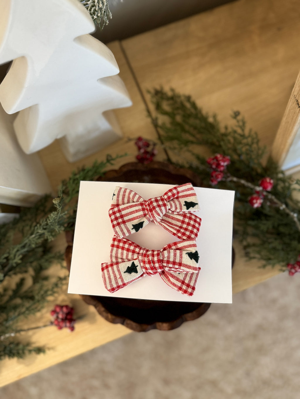 Christmas Tree Farm Bow