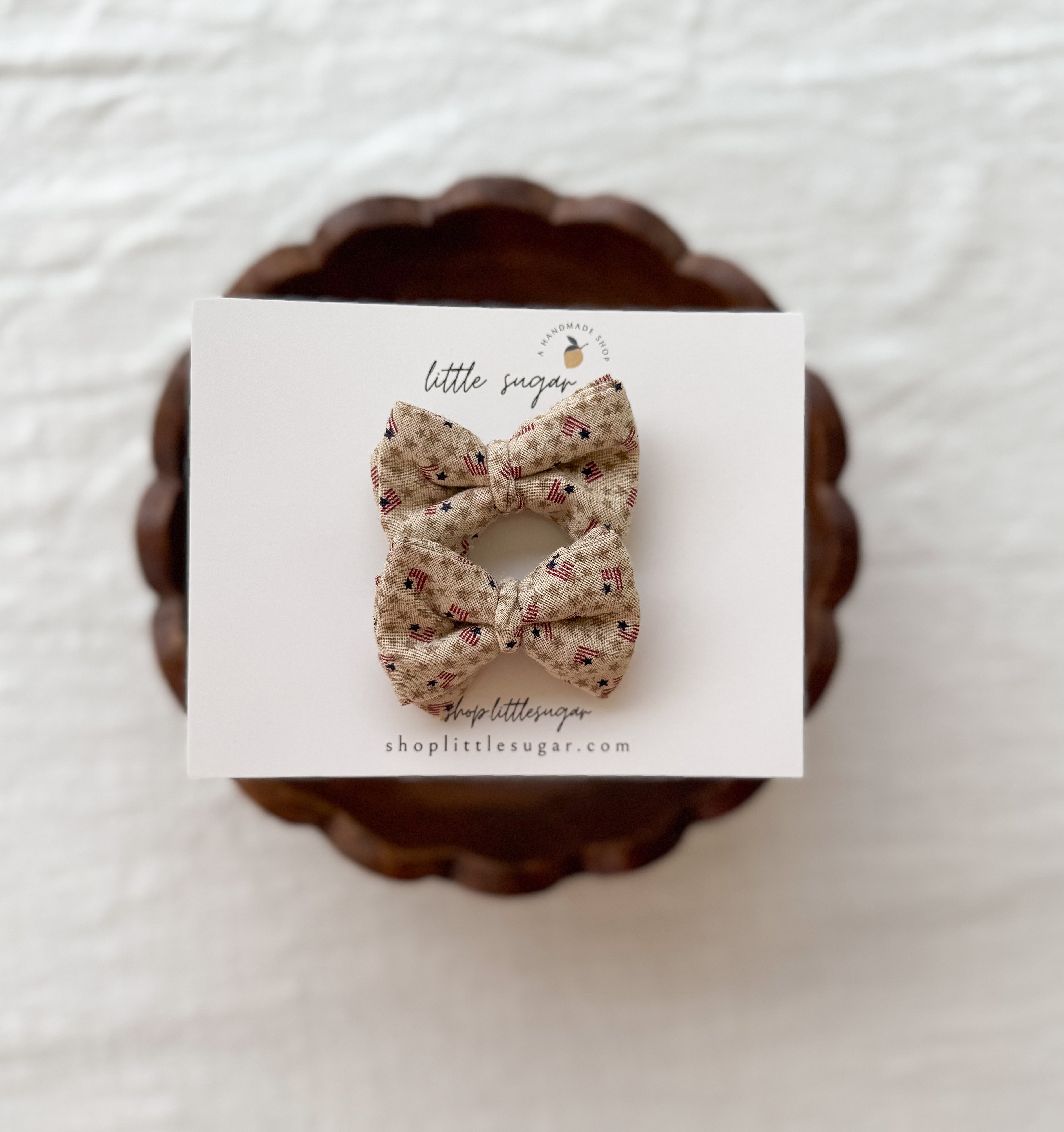 Old Glory Mini Sprouts Bow