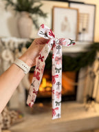 Whimsy Christmas Bows Long Tailed Bow