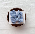 Summer Sailor Check XL Hand Tied Bow