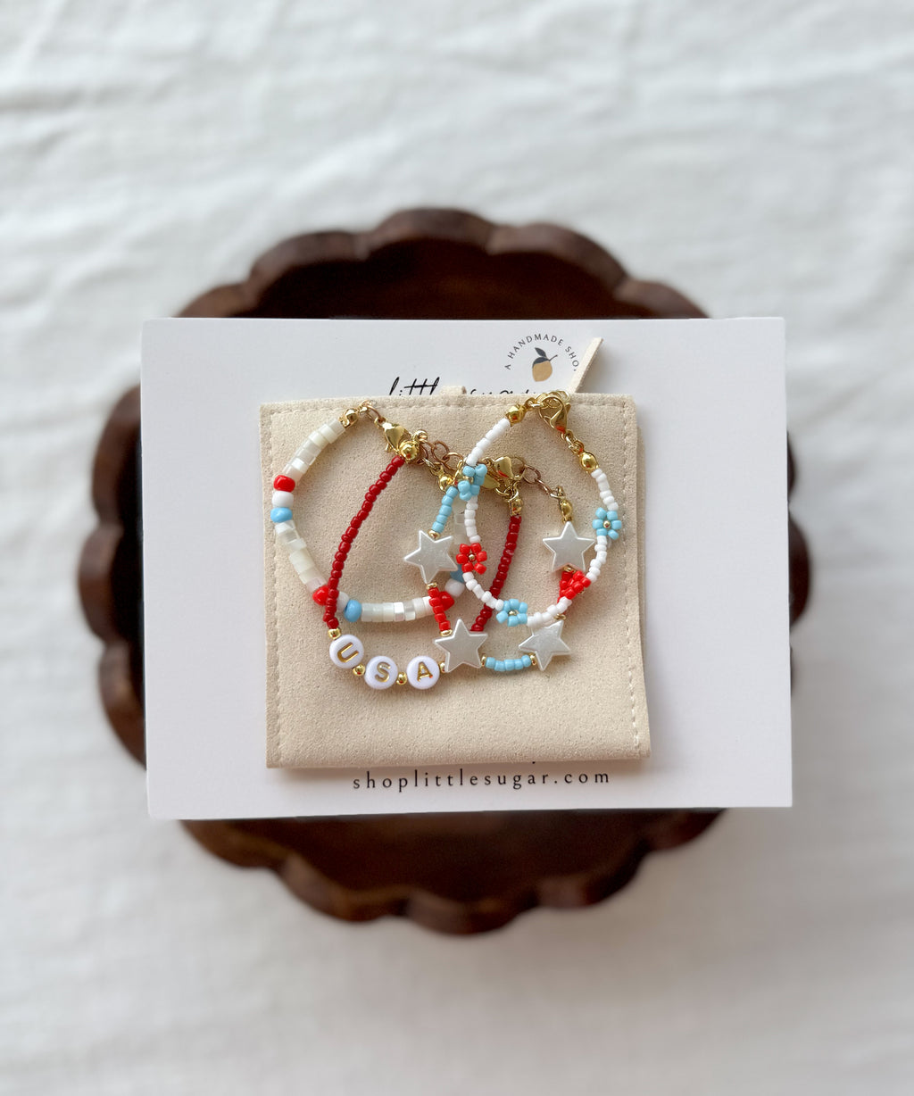 Star Spangled Summer Bracelets