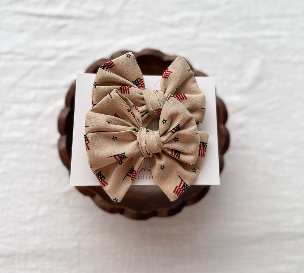 Old Glory XL Hand Tied Bow