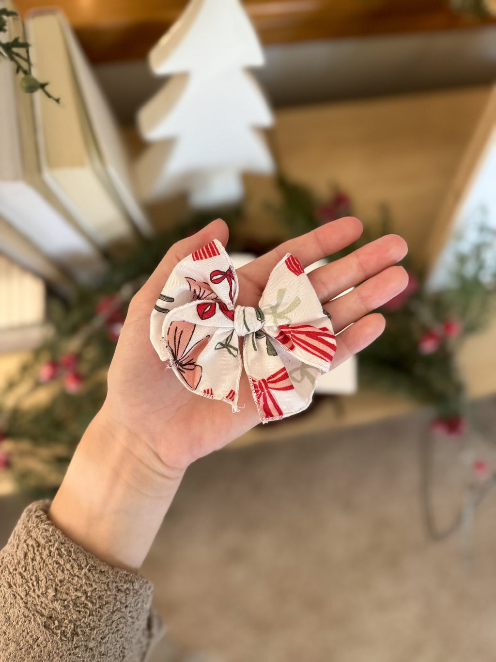 Whimsy Christmas Bows Fable Bow