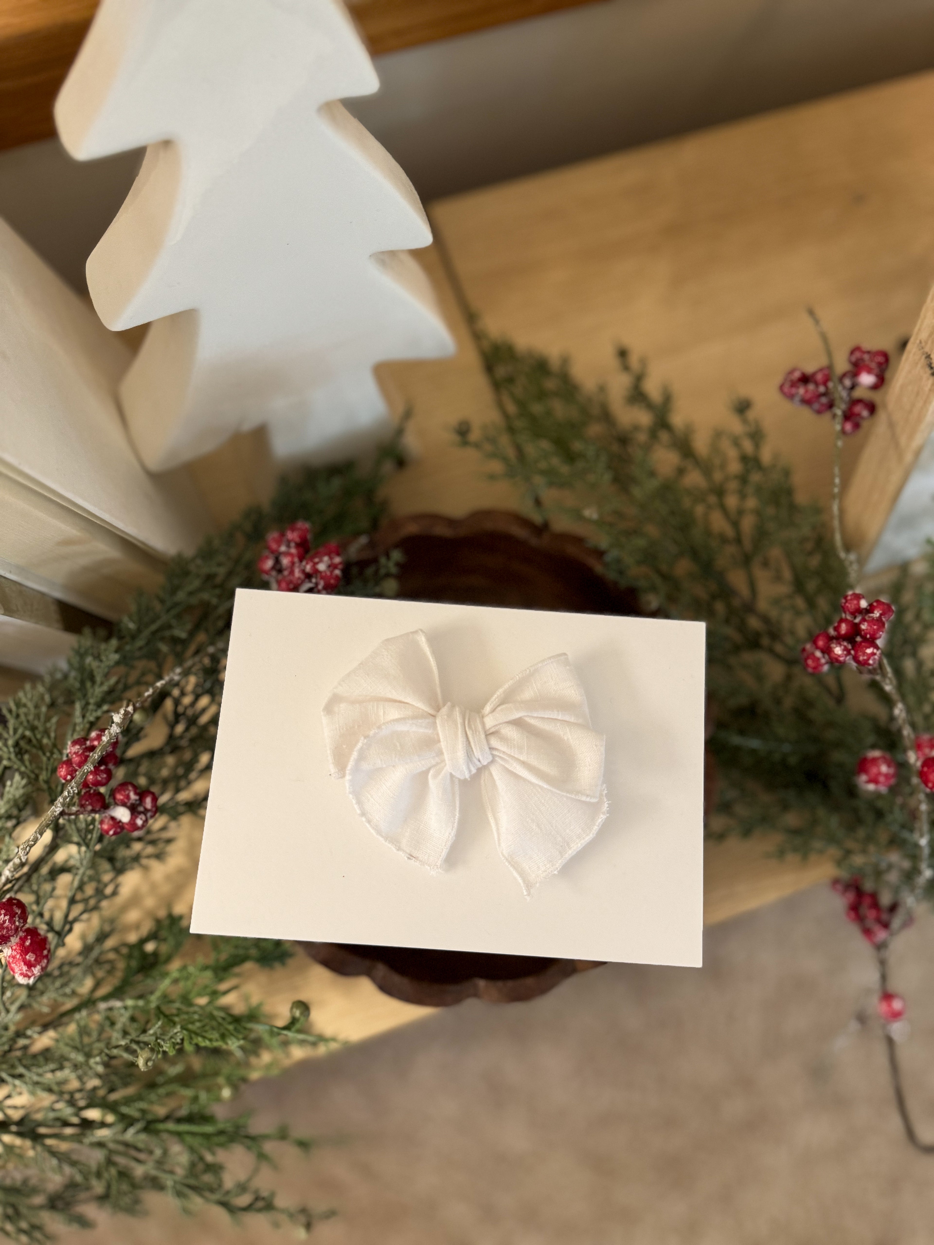 Snow Angel Fable Bow