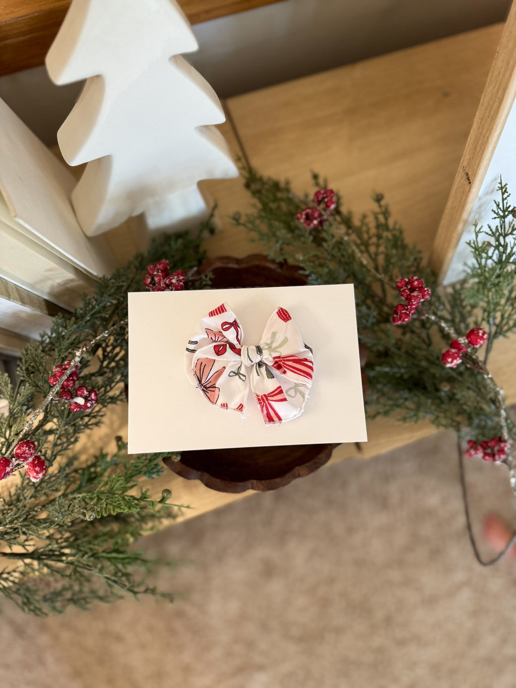 Whimsy Christmas Bows Fable Bow