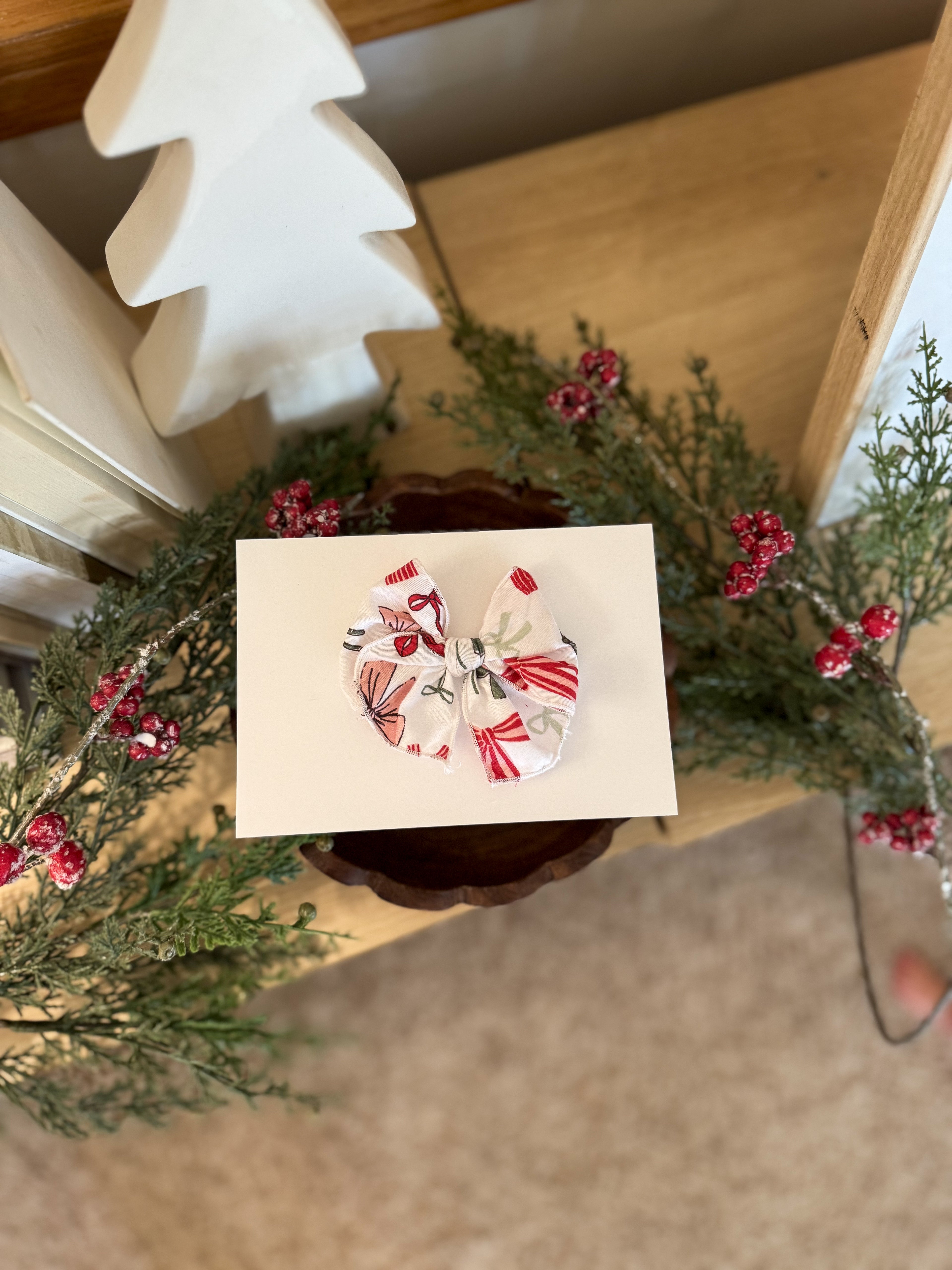 Whimsy Christmas Bows Fable Bow