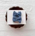 Navy Bluebell Sprouts Bow