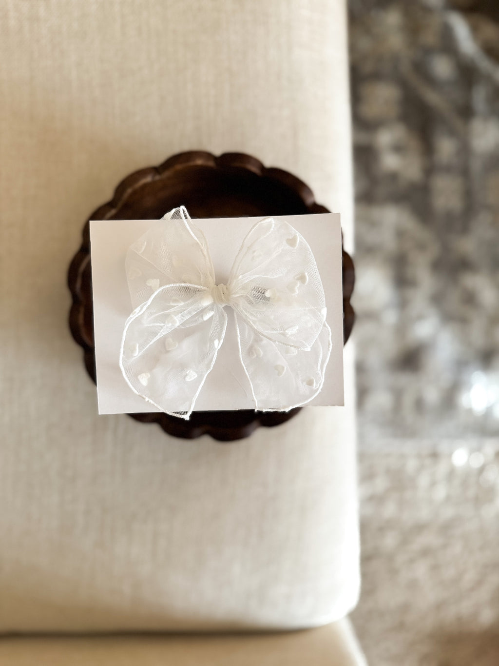 Felted Hearts Fable Bow