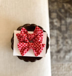 Cherry Bomb Checkered XL Bow