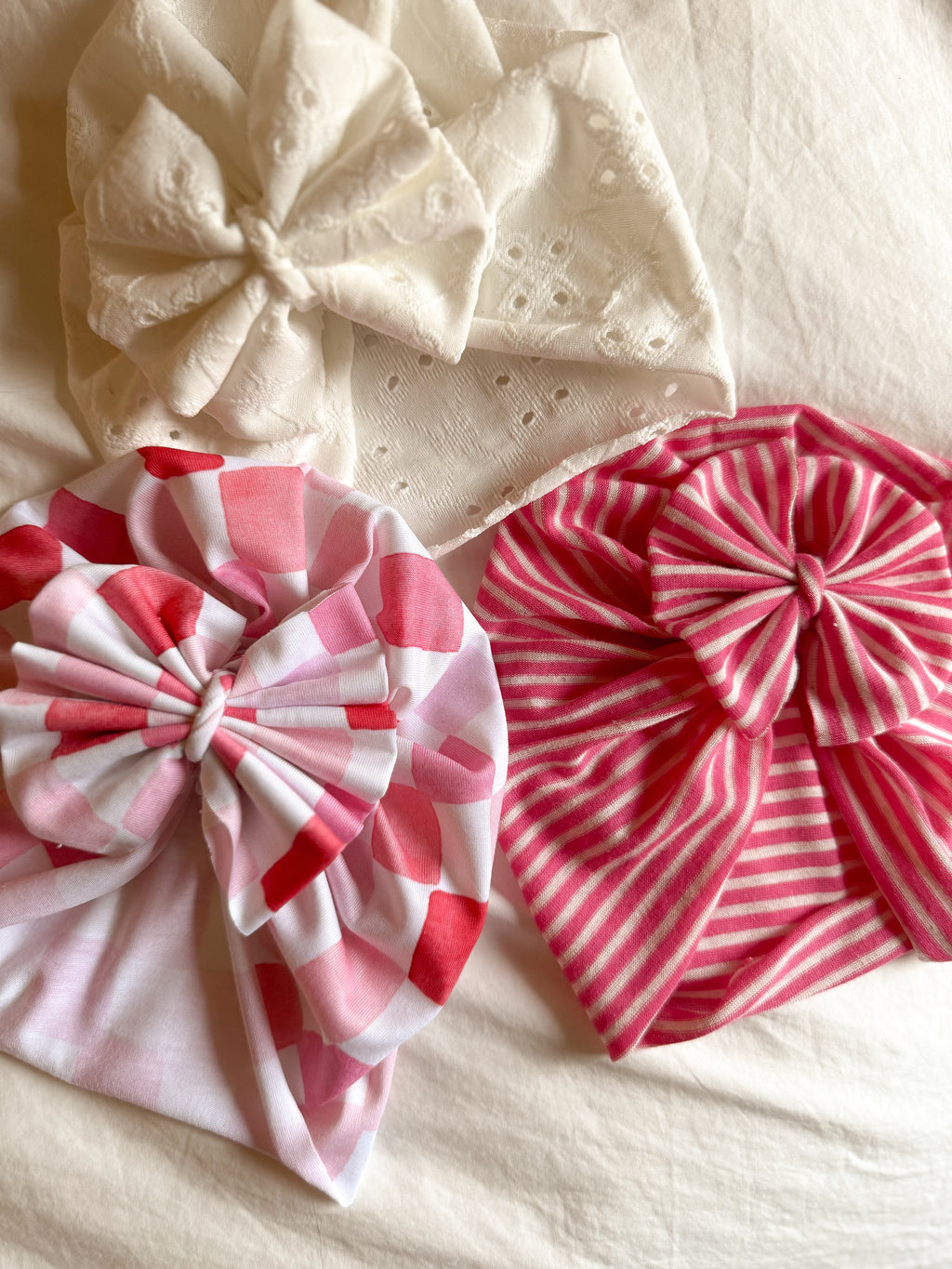 Watercolored Checkered Turban